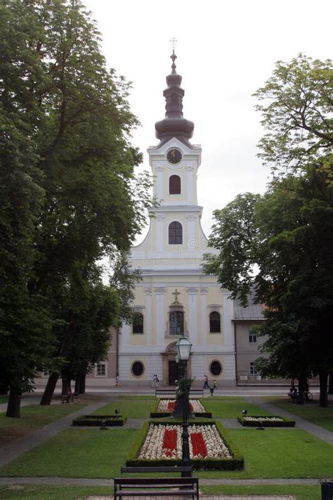 Cathedral of Saint Teresa of Avila in Bjelovar, Croatia Stock Image - Image of christ ...