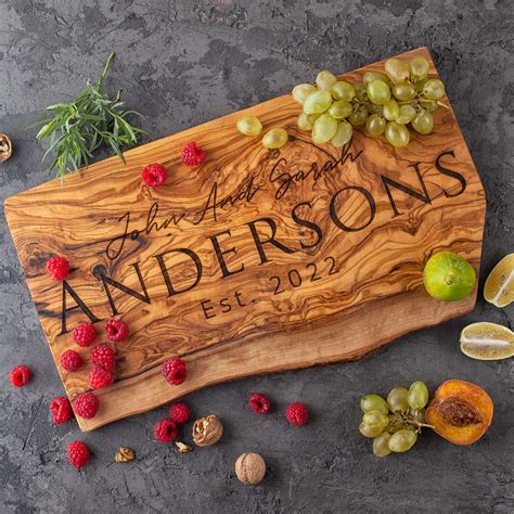 Personalized Cutting Boards | Engraved Wood Cutting Boards - Forest Decor