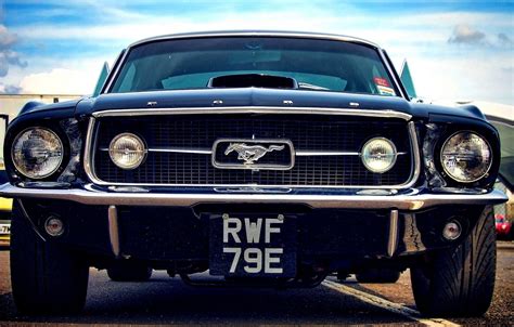 Wallpaper Mustang, Ford, emblem, front, badge, bumper images for ...