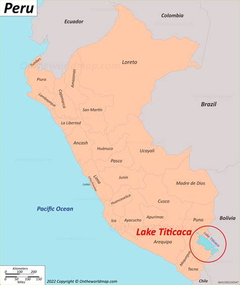 Lake Titicaca Map | Bolivia, Peru | Detailed Maps of Lake Titicaca