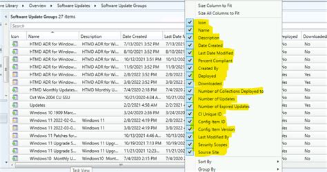 SUG Software Update Group Patch Deployments SCCM Report Using SQL Query HTMD Blog