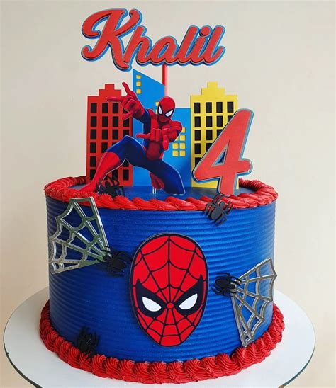 Spiderman Pasta, Spiderman Cake Topper, Spiderman Birthday Cake, Spiderman Theme, Friends ...