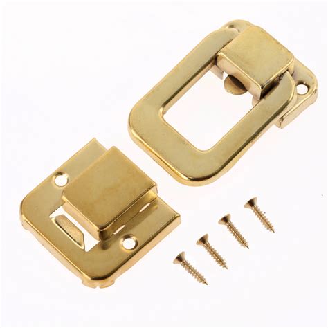 1Pc Antique Gold Box Latches Decorative Hasp Jewelry Wooden Box ...