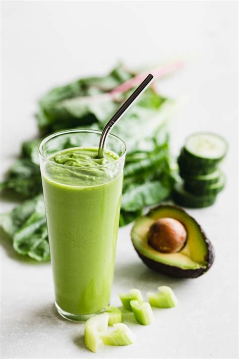 healthy green smoothie - Healthy Seasonal Recipes