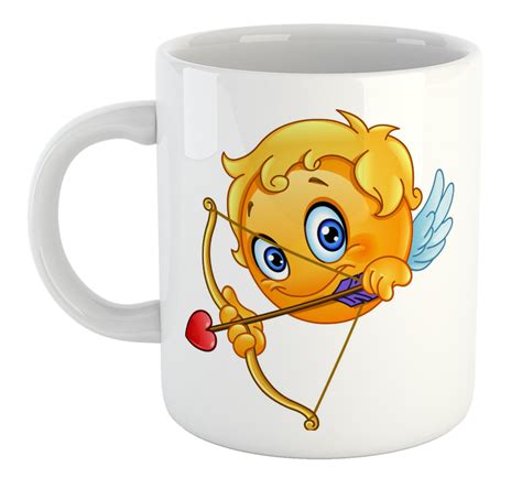 Cupid Emoji Mug - Mugshots