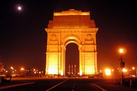 Night View of Old & New Delhi 2024