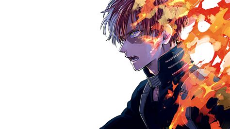 Shoto Todoroki My Hero Academia Anime Wallpaper 4k HD ID:3368