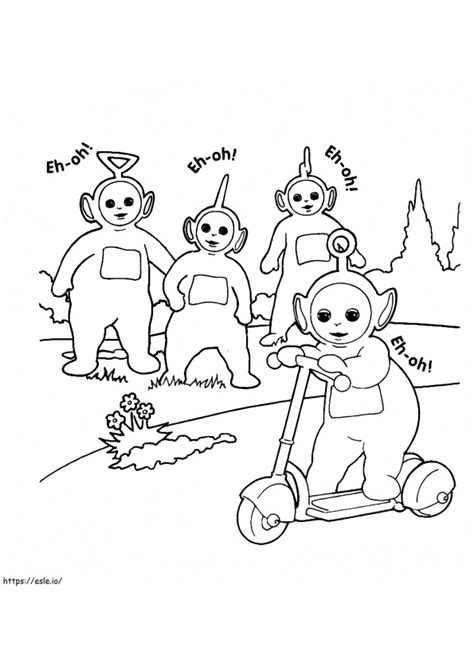 Teletubbies Coloring Pages - Free Printable Coloring Pages for Kids and ...