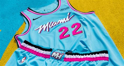 The Miami Heat's New Powder Blue 'Vice Wave' Jerseys Are Easily The Best Jerseys In The NBA ...