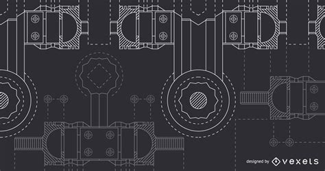 Black Engineering Background Design Vector Download