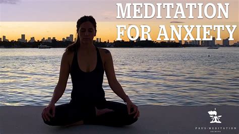 10 MINUTE GUIDED MEDITATION FOR ANXIETY - Calm your mind - (mindfulness) - YouTube