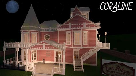 [BLOXBURG] Coraline’s House Tour (The Pink Palace) - YouTube