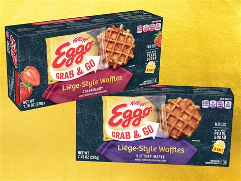 Eggo Grab & Go Liege-style Waffles Debut as Thaw-and-Eat Breakfast ...