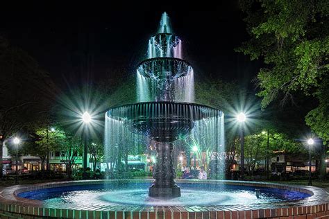 Glover Park Fountain Photograph by Shaun Krisher - Fine Art America