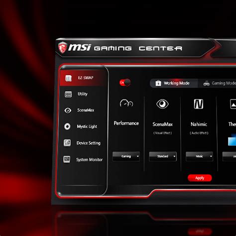 Msi dragon center app - hardfad