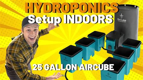 I Love Our New Hydroponics Setup!!! TIME TO GROW! - YouTube