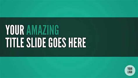 29 Amazing PowerPoint Title Slide Template (Free)