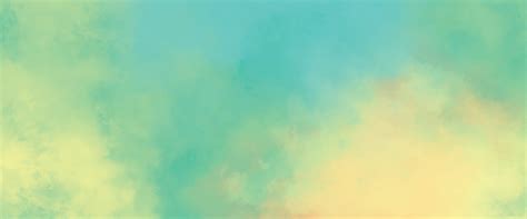 Abstract watercolor paint background. Beautiful blue green and Yellow ...