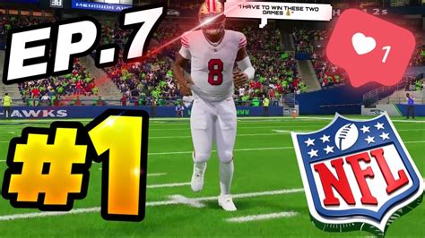 Madden 23 QB Career Mode EP.7! A CHANCE TO MAKE PLAYOFFS WITH A LOSING RECORD! (MUST WIN GAMES ...