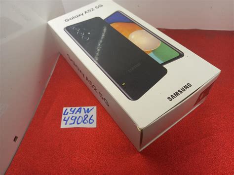 Samsung Galaxy A52 5G - Unlocked, Black, 128GB, 6GB - LYAW49086 - Swappa