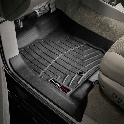 Weathertech® 440251 - DigitalFit™ 1st Row Black Molded Floor Liners