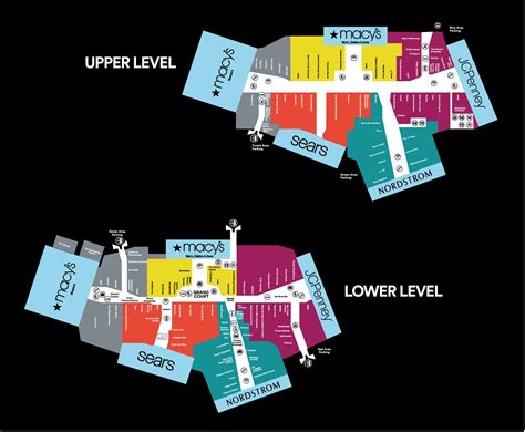 Stonebriar mall map - Map of Stonebriar mall (Texas - USA)