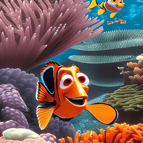 Disney Animation Finding Nemo · Creative Fabrica