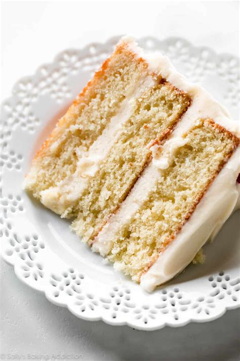 Easy Basic Vanilla Cake Recipe | Deporecipe.co