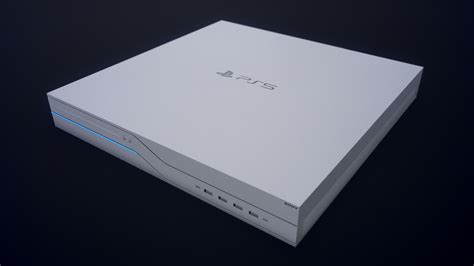 Sony playstation 5 white 3D model - TurboSquid 1523135