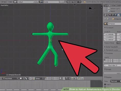 How to Add an Armature to a Figure in Blender: 6 Steps