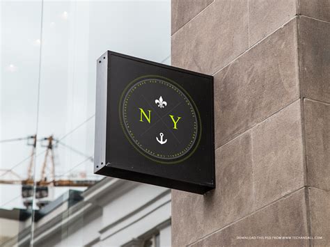 Outdoor signage Mock Up – v.2 – Tech & ALL