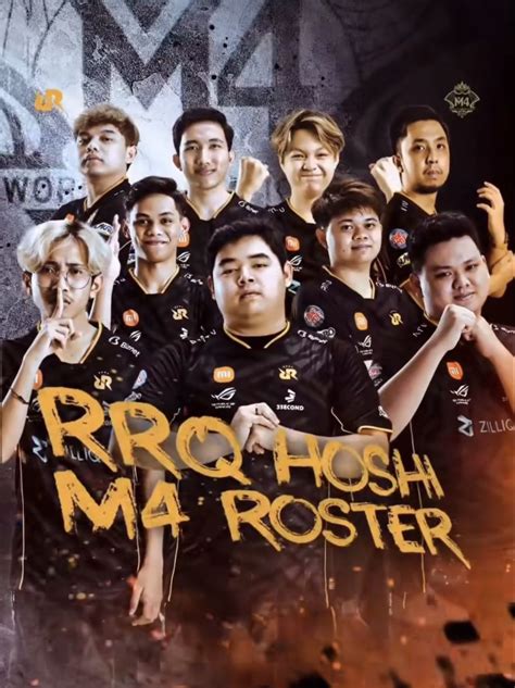 Daftar Roster RRQ Hoshi di M4 World Championship