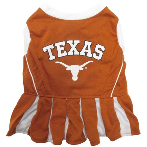 Texas Longhorns Cheerleader Dog Dress | BaxterBoo