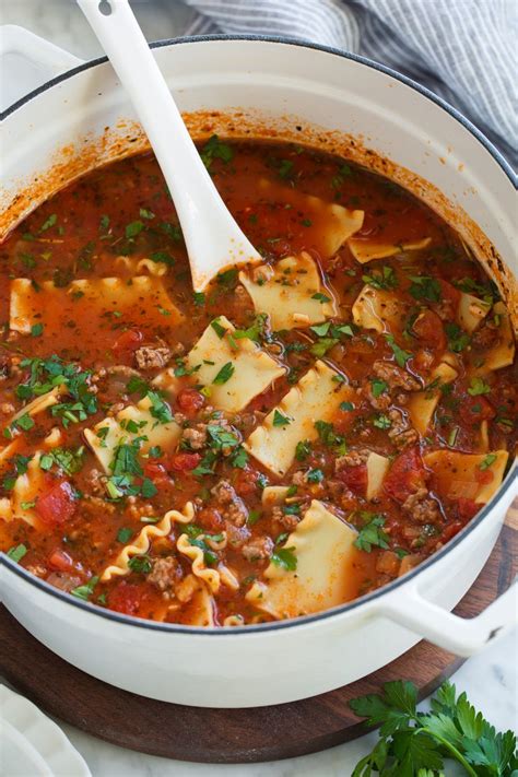 Lasagna Soup (Perfected Recipe!) - Cooking Classy