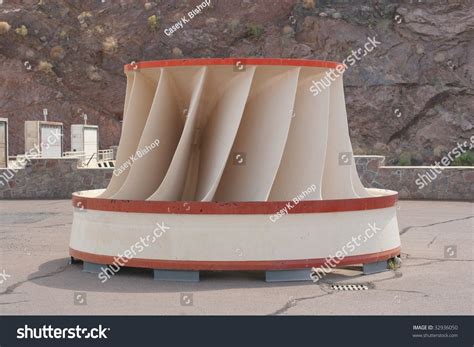 Power Turbine Parker Dam Hydroelectric Generator Stock Photo 32936050 ...