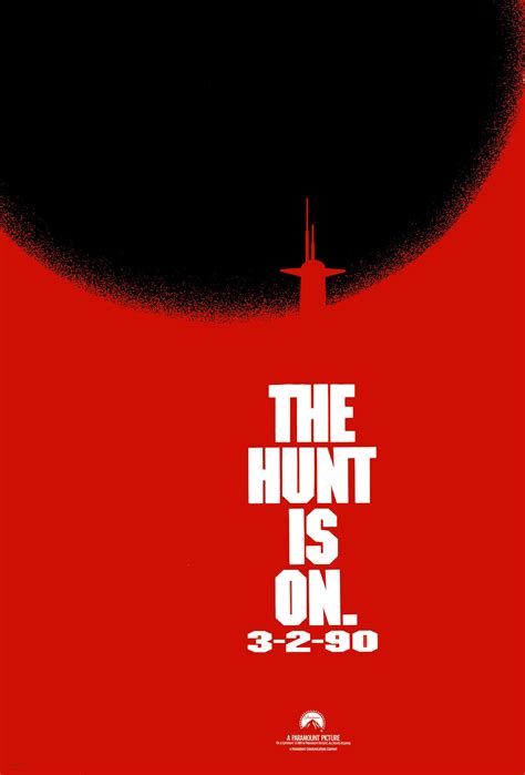 The Hunt For Red October (#1 of 2): Mega Sized Movie Poster Image - IMP ...