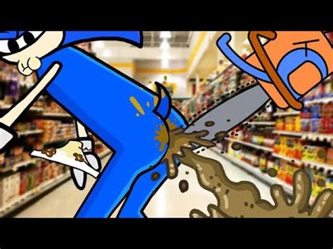 Rainbow friends Skittles meme sonic animation 19 - YouTube