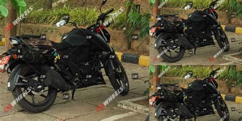 Updated 2023 TVS Apache RTR 160 4V Spied Testing Ahead Of Launch