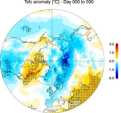 A Polar Vortex is emerging in the Stratosphere over the North Pole and ...