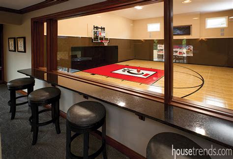 Taking it to the hoop: basketball room designs