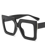 Color Block Square Frame Glasses Spectacles Lens Computer - Temu