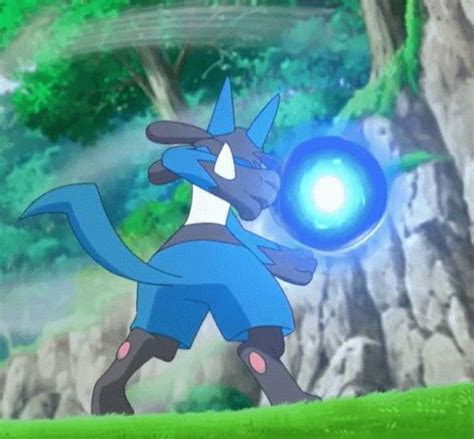 Lucario Aura Sphere GIF - Lucario Aura Sphere - Discover & Share GIFs in 2024 | Pokemon, Pokemon ...