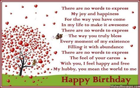 Birthday Poems for Husband | Birthday poems, Birthday poems for husband ...