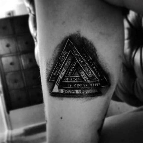 Top 51 Valknut Tattoo Ideas - [2021 Inspiration Guide]