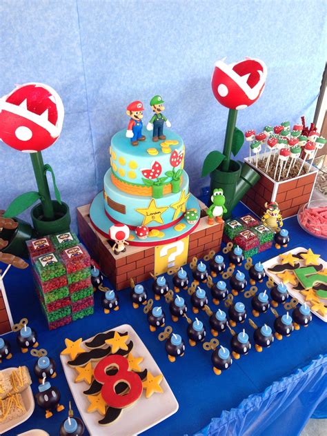 Super Mario Bros Party Ideas Fiesta De Mario Bros Decoracion De ...