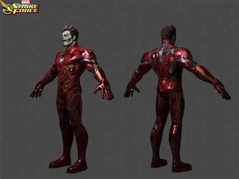 Zombie Iron Man (Marvel Strike Force) by manikus on DeviantArt