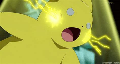 Pikachu Using Thunderbolt GIFs - Find & Share on GIPHY