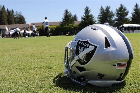 Raiders iconic helmet logo still acting the part | Las Vegas Review-Journal