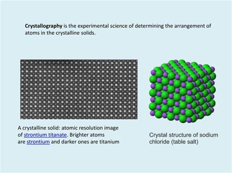 Introduction to Crystallography