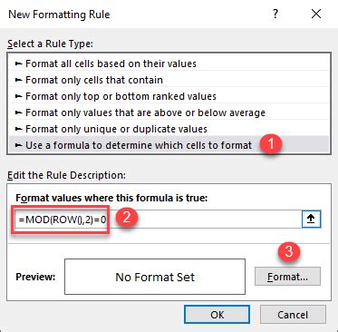 How to Display Data With Banded Rows in Excel & Google Sheets - Automate Excel